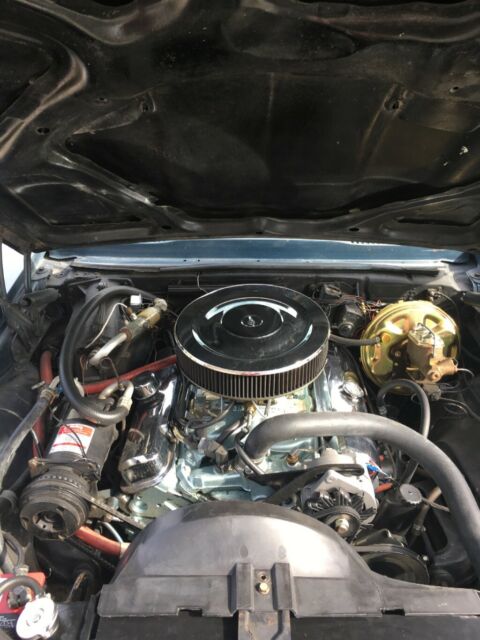 1968 Blue Pontiac Firebird Convertible