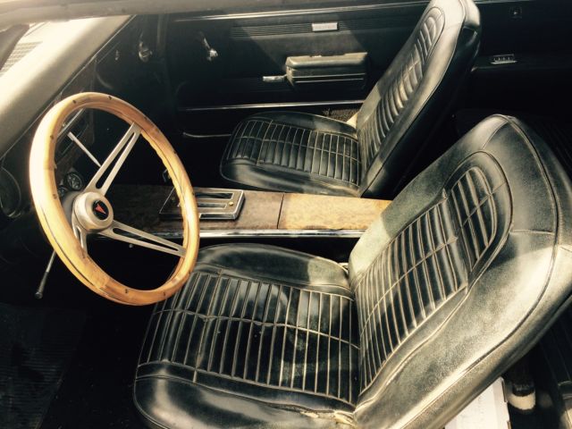 1968 metallic Gray Pontiac Firebird Coupe