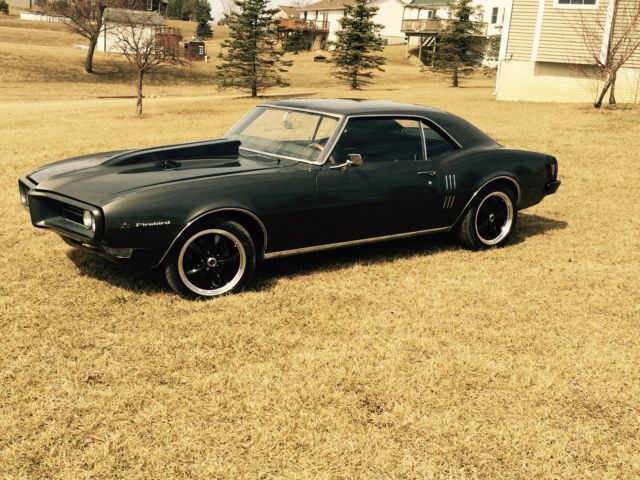 1968 metallic Gray Pontiac Firebird Coupe