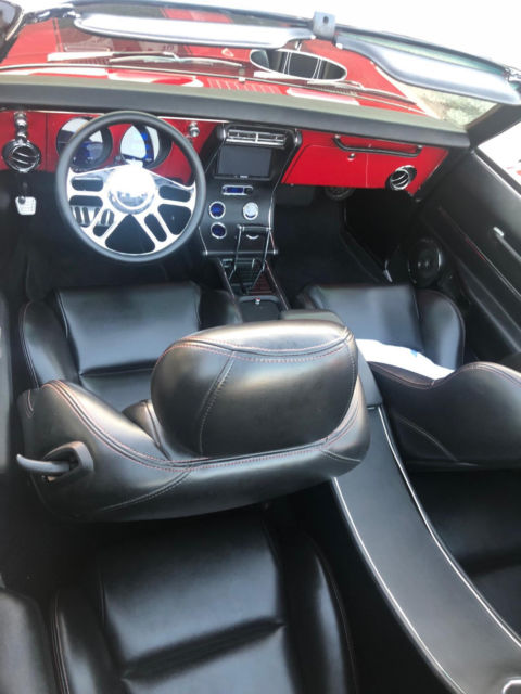 1968 Red Chevrolet Camaro Convertible