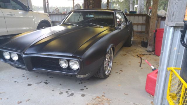 1968 Black Pontiac Firebird Coupe