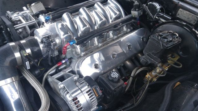 1968 Black Pontiac Firebird Coupe