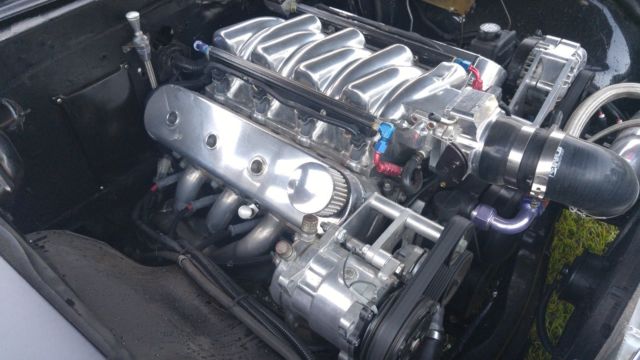 1968 Black Pontiac Firebird Coupe