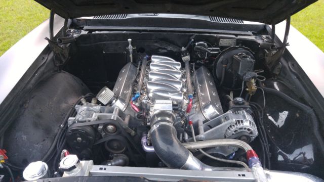 1968 Black Pontiac Firebird Coupe