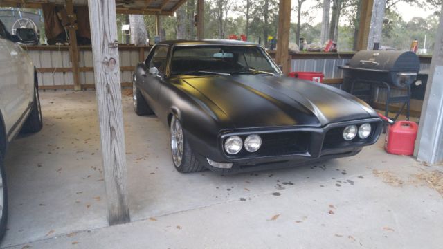 1968 Black Pontiac Firebird Coupe