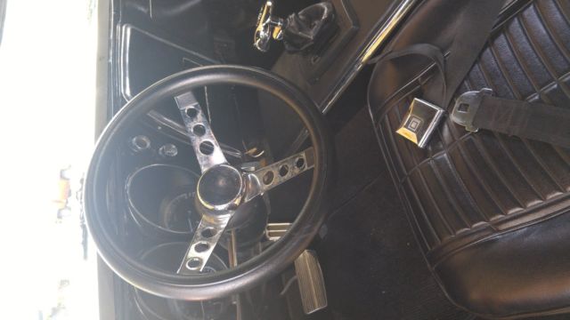 1968 Black Pontiac Firebird Coupe