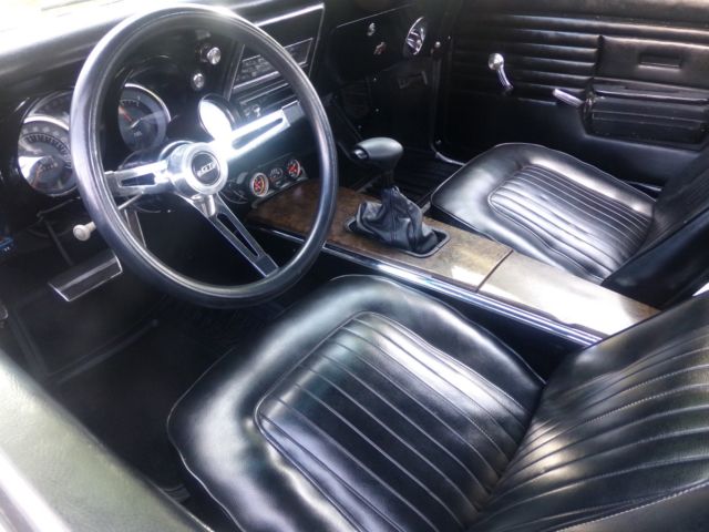 1968 Black Chevrolet Camaro