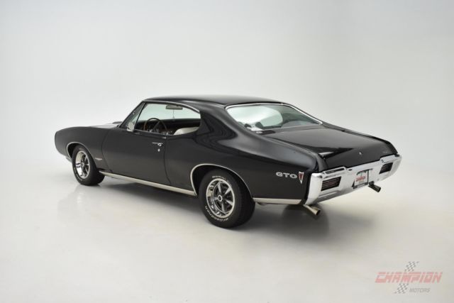 1968 Black Pontiac GTO Coupe