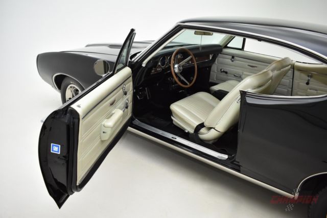 1968 Black Pontiac GTO Coupe