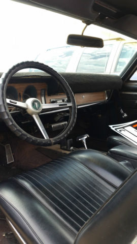 1968 White Pontiac Le Mans Convertible