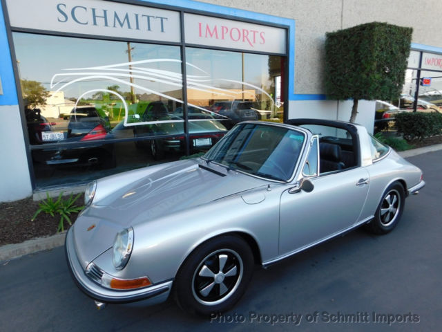 1968 Silver Porsche 911 Convertible