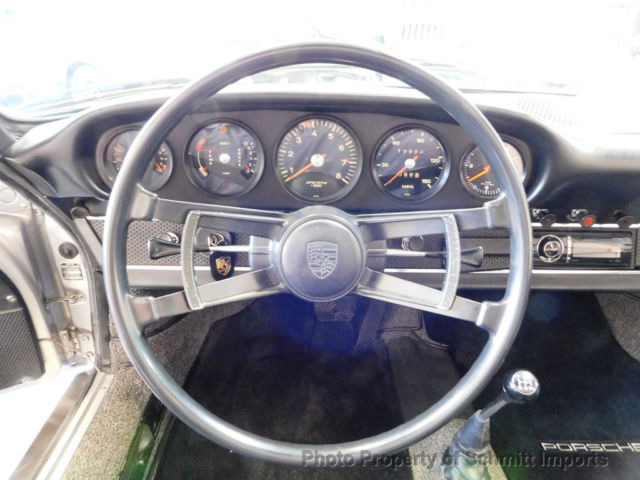 1968 Silver Porsche 911 Convertible