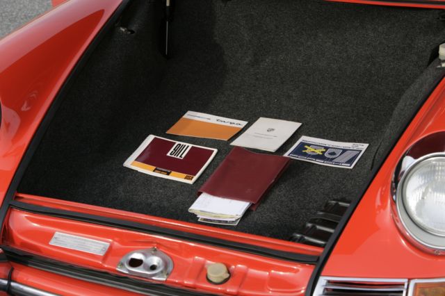 1968 Tangerine Porsche 911 U/K