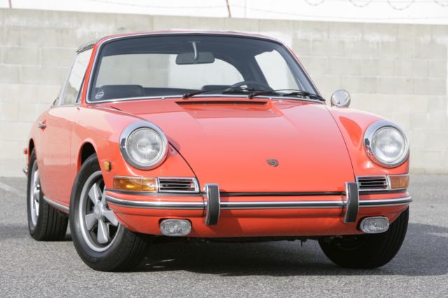 1968 Tangerine Porsche 911 U/K