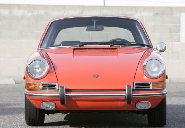 1968 Tangerine Porsche 911 U/K