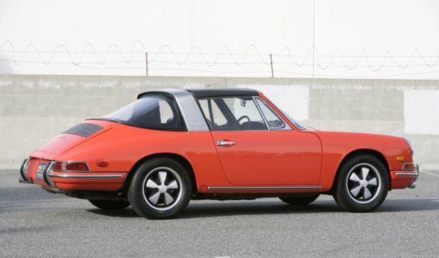 1968 Tangerine Porsche 911 U/K