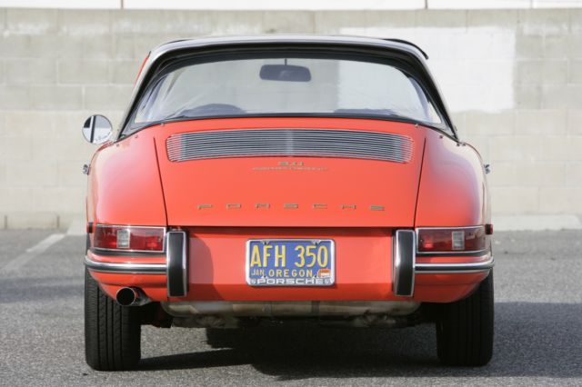 1968 Tangerine Porsche 911 U/K