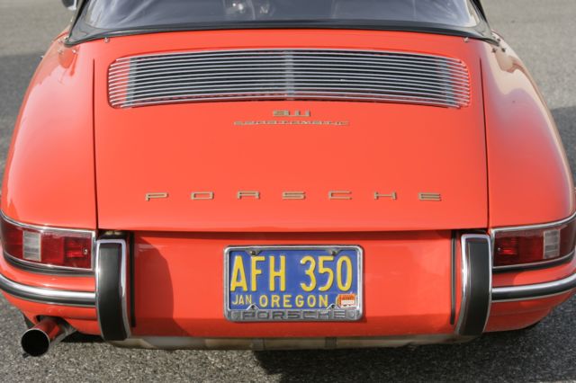 1968 Tangerine Porsche 911 U/K