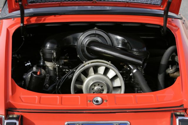 1968 Tangerine Porsche 911 U/K