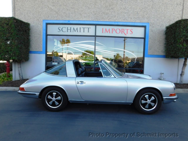1968 Silver Porsche 911 Convertible