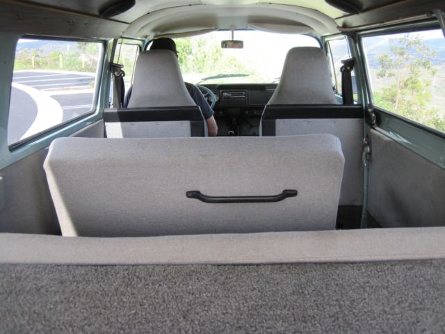 1968 Blue Porsche 911 Van Camper