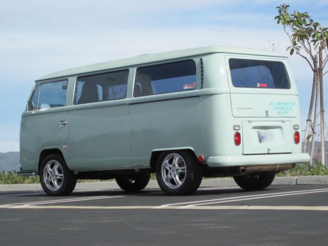1968 Blue Porsche 911 Van Camper