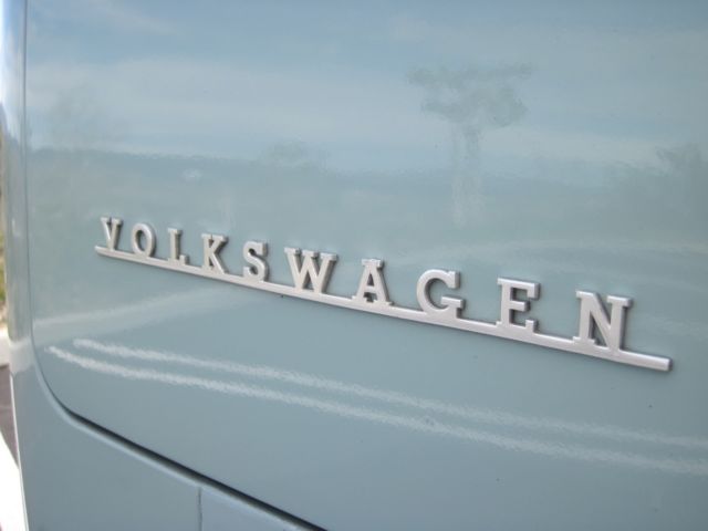 1968 Blue Porsche 911 Van Camper