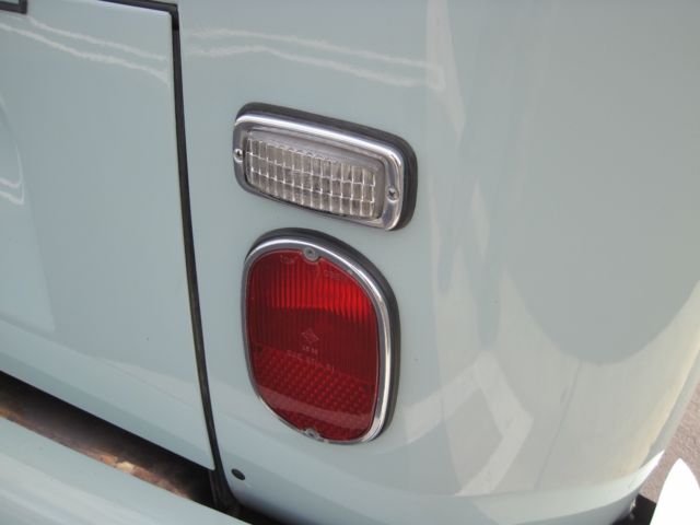 1968 Blue Porsche 911 Van Camper