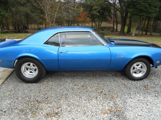1968 Blue Chevrolet Camaro Coupe