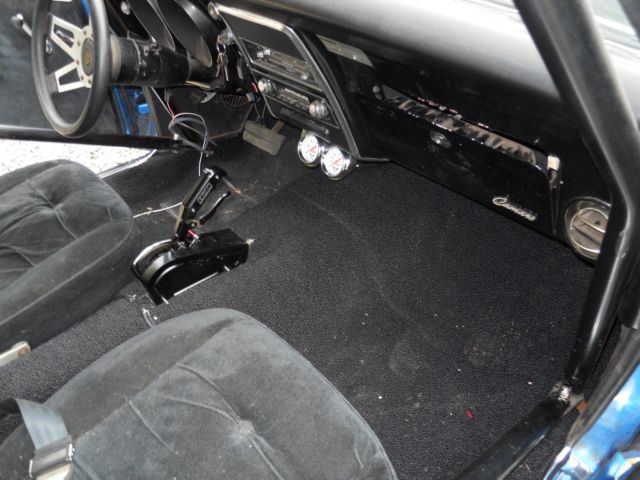 1968 Blue Chevrolet Camaro Coupe