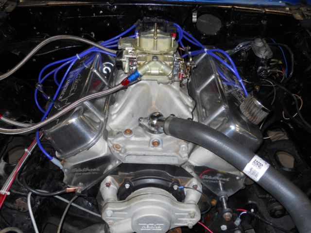 1968 Blue Chevrolet Camaro Coupe