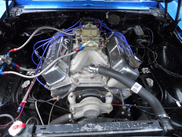 1968 Blue Chevrolet Camaro Coupe