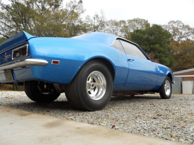 1968 Blue Chevrolet Camaro Coupe