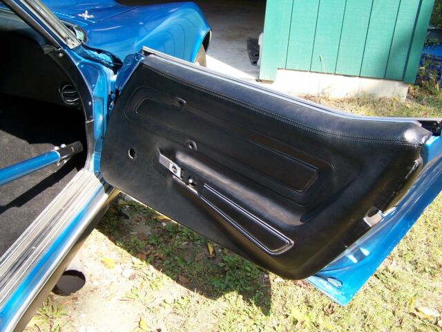 1968 Blue Chevrolet Corvette