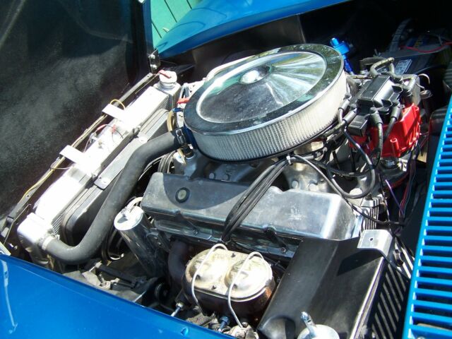1968 Blue Chevrolet Corvette