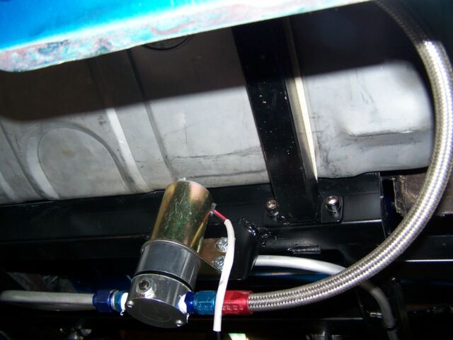 1968 Blue Chevrolet Corvette