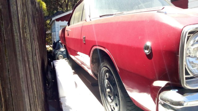 1968 Red Dodge Dart Coupe