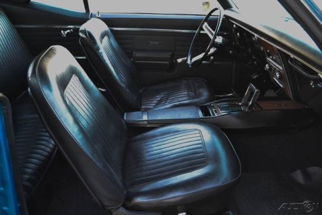 1968 Blue Chevrolet Camaro