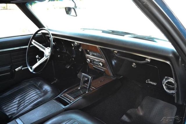 1968 Blue Chevrolet Camaro