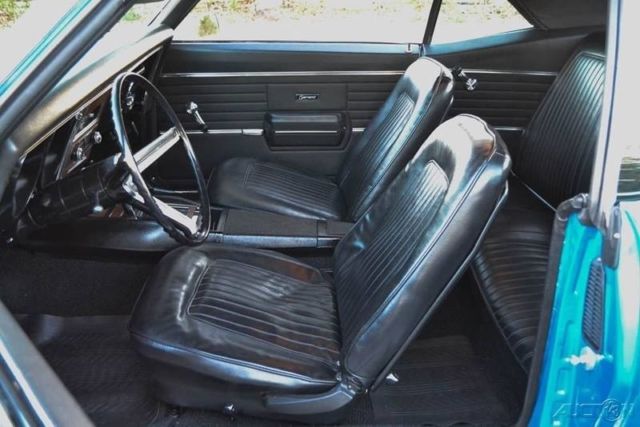 1968 Blue Chevrolet Camaro