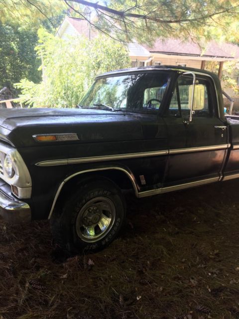 1968 Black Ford F-100