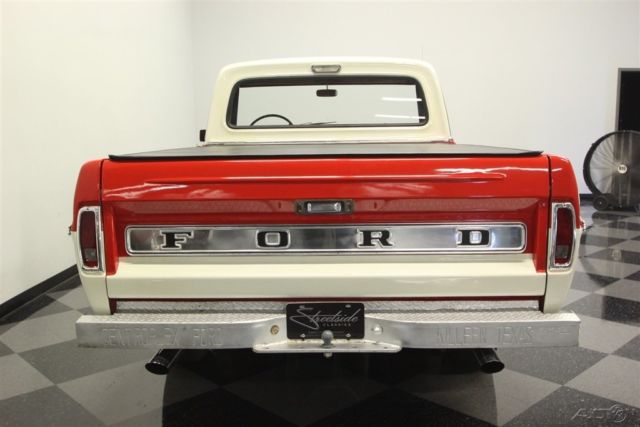 1968 Red Ford F-100