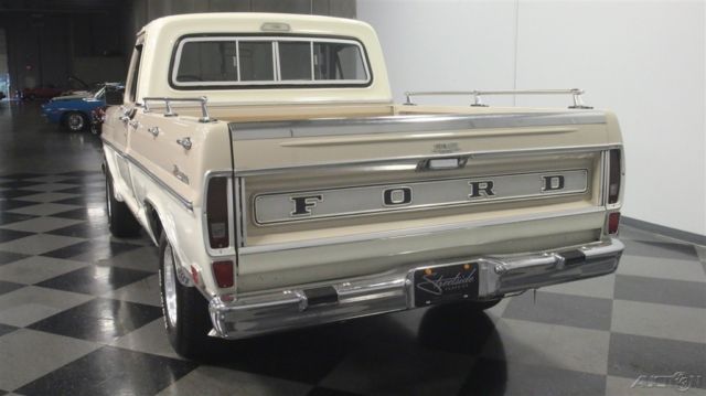 1968 Tan Ford F-100