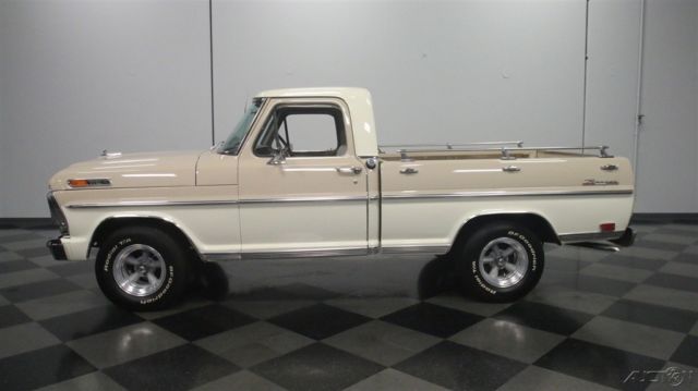1968 Tan Ford F-100