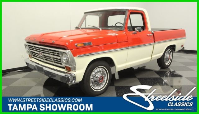 1968 Red Ford F-100