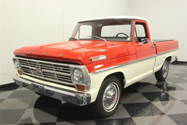1968 Red Ford F-100