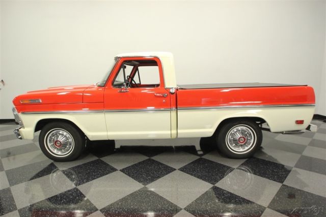 1968 Red Ford F-100
