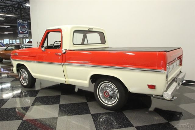 1968 Red Ford F-100