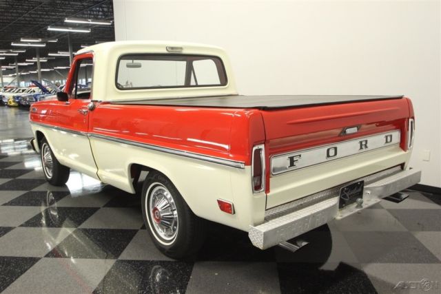 1968 Red Ford F-100