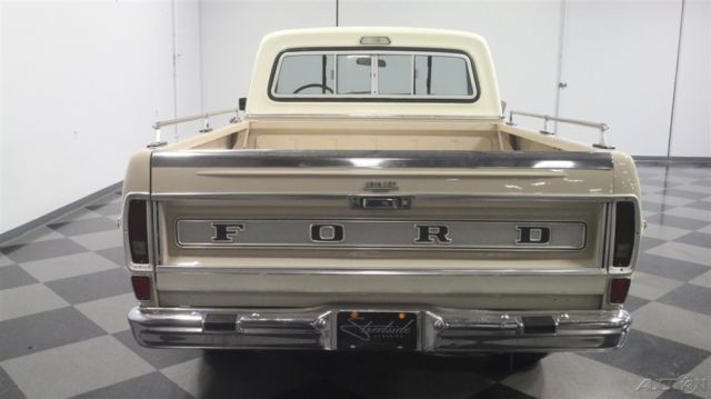 1968 Tan Ford F-100